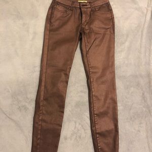 Gianni Bini Bronze Jeans